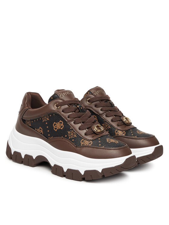 Guess Guess Sneakers FLFBRT PEL12 Braun