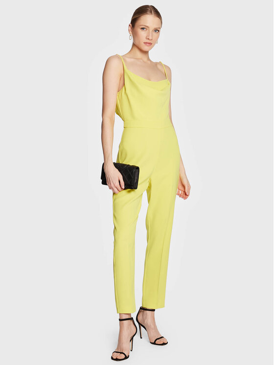 Jumpsuit 3GGK89 8080Z Giallo Regular Fit