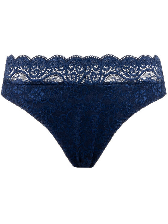 Triumph Triumph Figi klasyczne z wysokim stanem Amourette 300 Magic Wire 10158148 Niebieski