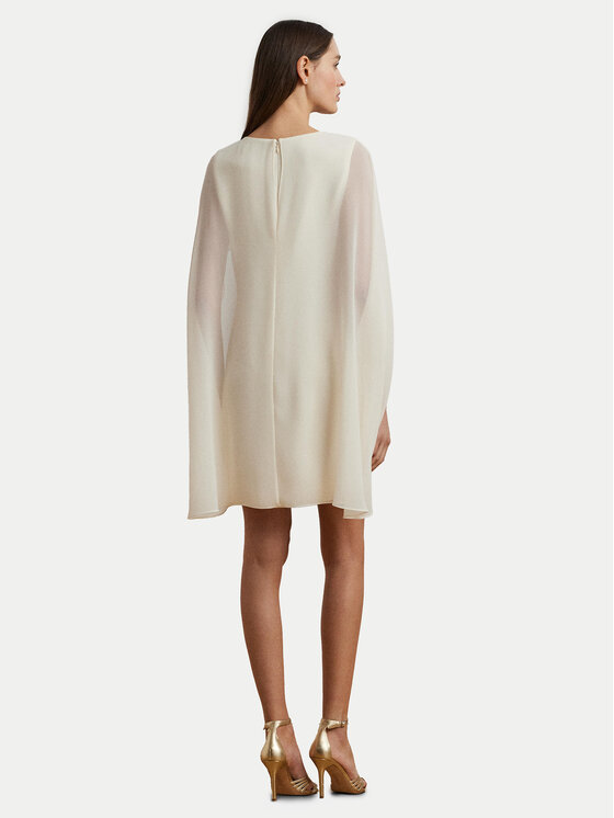 LAUREN RALPH LAUREN LAUREN RALPH LAUREN Cocktail obleka 253963771001 Écru Regular Fit