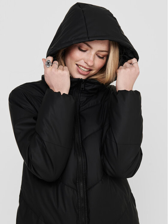 JDY JDY Zimné bundy 15217556 Čierna Regular Fit