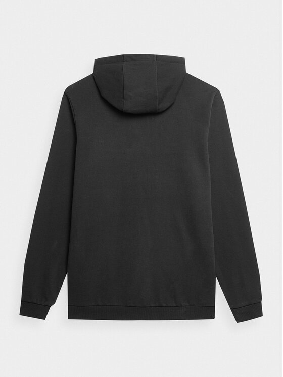 4F 4F Sweatshirt 4FAW23TSWSM695 Schwarz Regular Fit