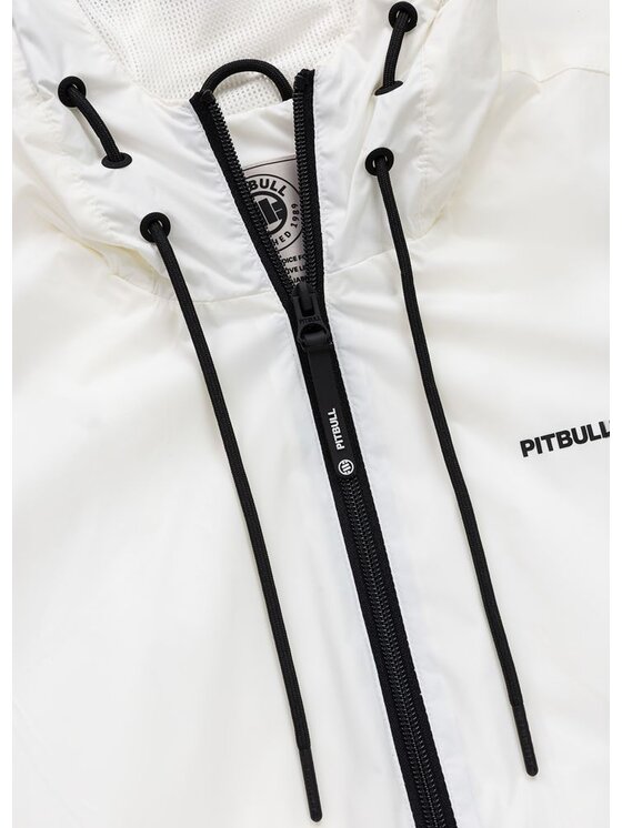 PITBULL PITBULL Kurtka przejściowa ADENA Biały Regular Fit