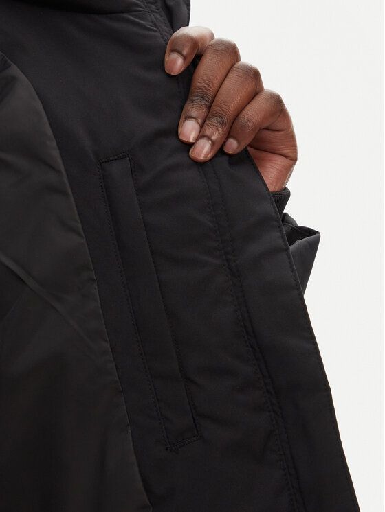 Kappa Kappa Kurtka zimowa Authentic Gasita 371F65W Czarny Oversize