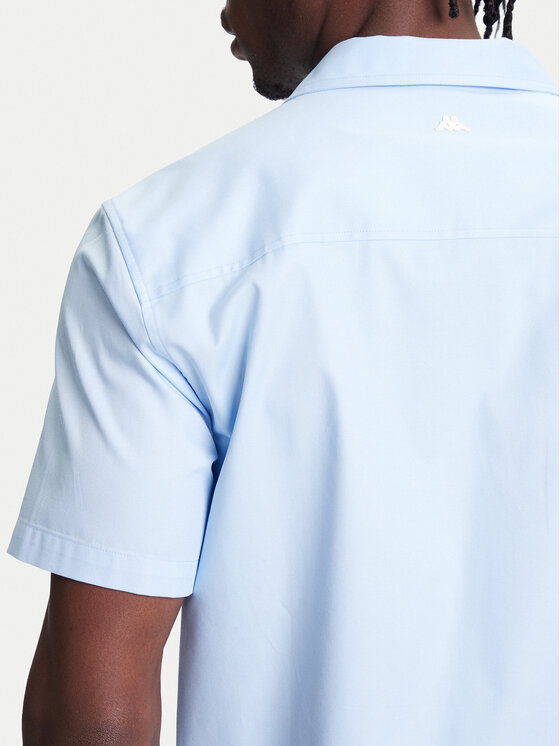 Robe di Kappa Robe di Kappa Cămașă Robe Giovani Aousja 631372W Albastru celest Regular Fit