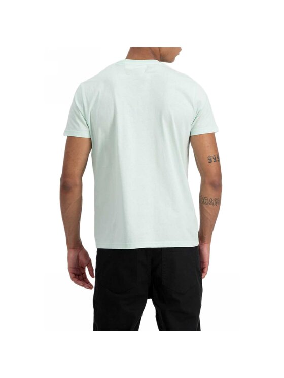 Alpha Industries Alpha Industries T-Shirt AI.118529-673-XXL Zielony Regular Fit