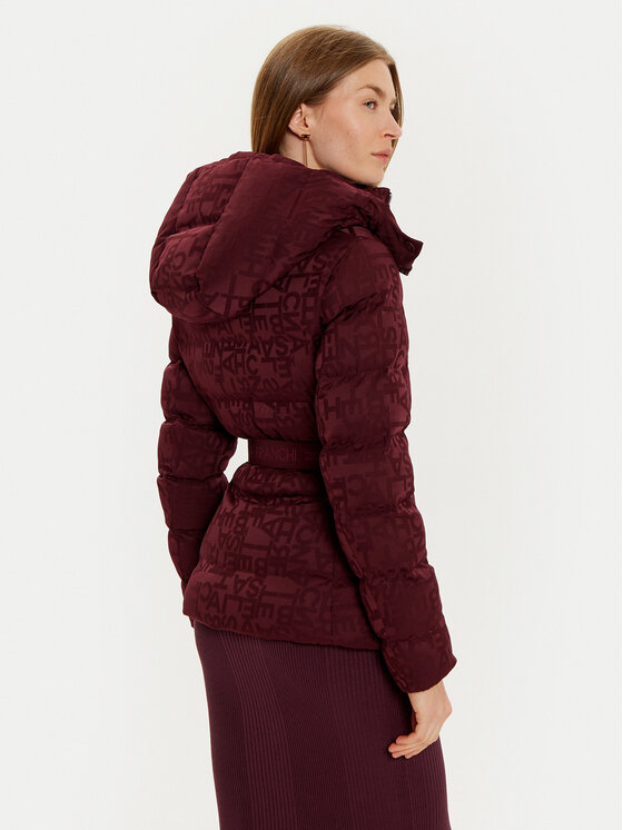 Elisabetta Franchi Elisabetta Franchi Kevad-sügis jope PI-70D-46E1-V640 Bordoopunane Regular Fit