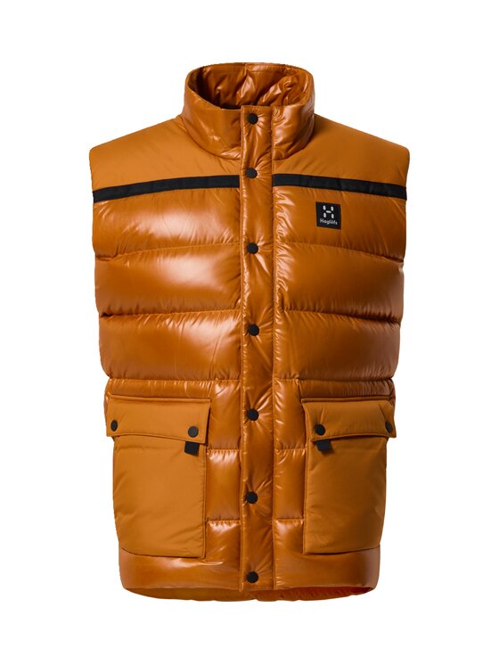Haglöfs Haglöfs Kamizelka Funäs Down Vest Men Brązowy Regular Fit