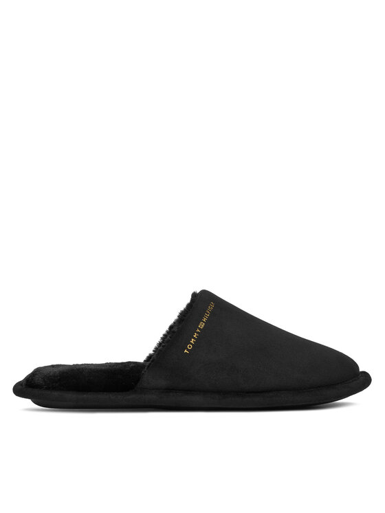Tommy Hilfiger Tommy Hilfiger Papucs Soft House Shoe FW0FW08853 Fekete