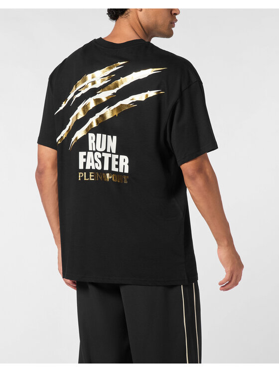 Plein Sport Plein Sport T-särk 24083 Must Regular Fit
