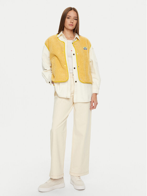 American Vintage American Vintage Безрукавка Hoktown HOK16BH24 Жовтий Loose Fit