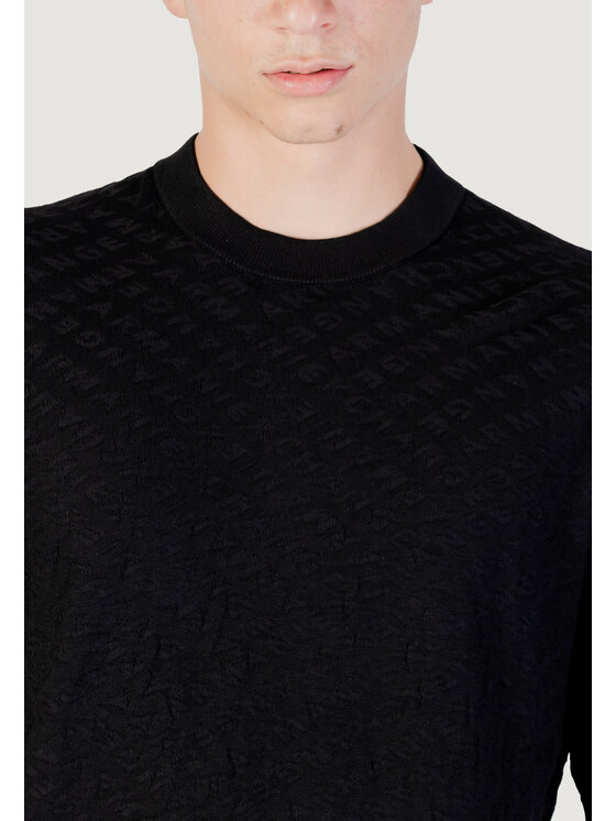 Armani Exchange Armani Exchange Maglione PULLOVER Nero Over Fit