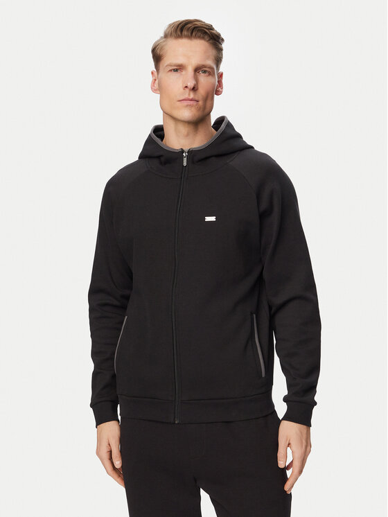 BOSS Hanorac Sense 50557206 Negru Regular Fit
