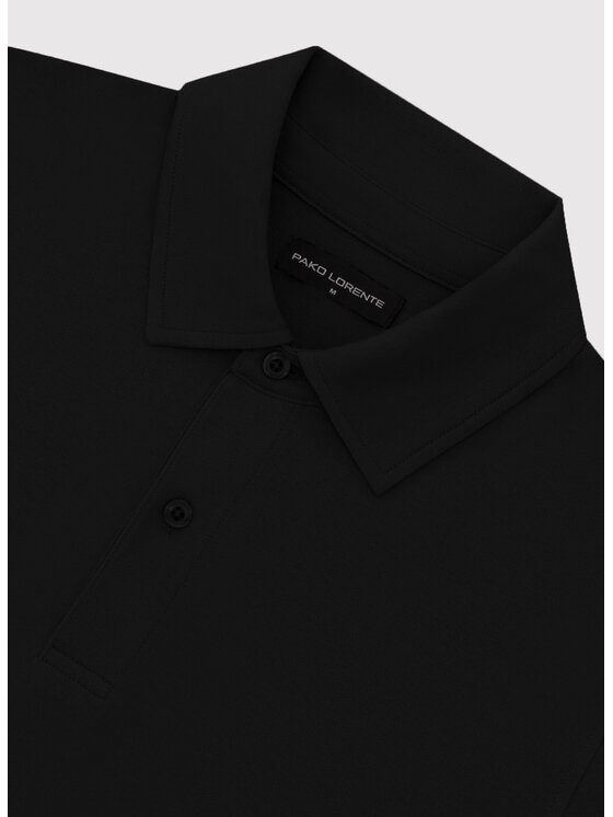 Pako Lorente Pako Lorente Polo P26SF-TX-017 Czarny Classic Fit
