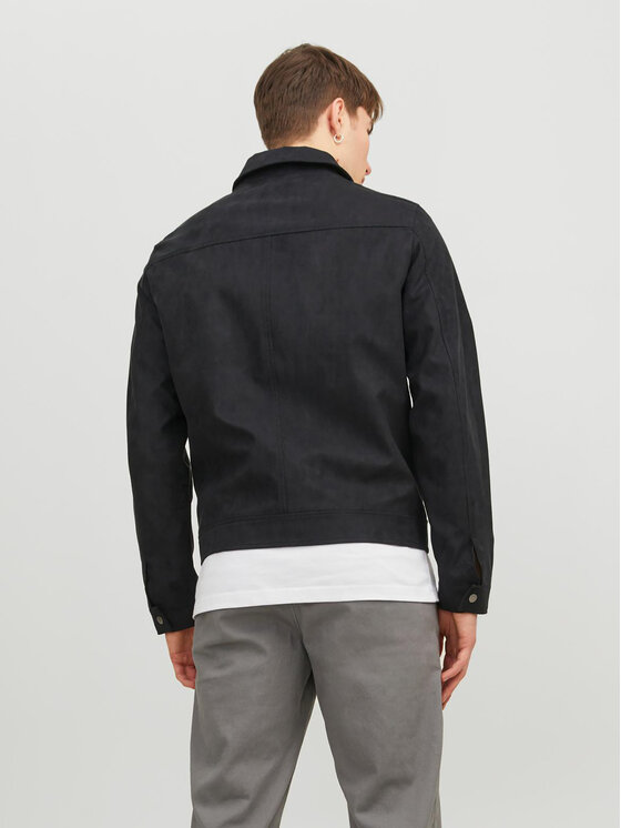 Jack&Jones Jack&Jones Jakna od imitacije kože 12213082 Crna Regular Fit