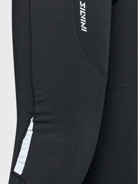 Silvini Silvini Legginsy Rubenza 3221-MP1704 Czarny Slim Fit