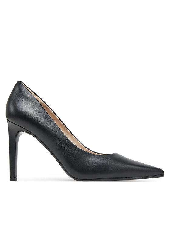 Calvin Klein Calvin Klein Magassarkú Heel Pump 90 - Lth HW0HW02336 Fekete