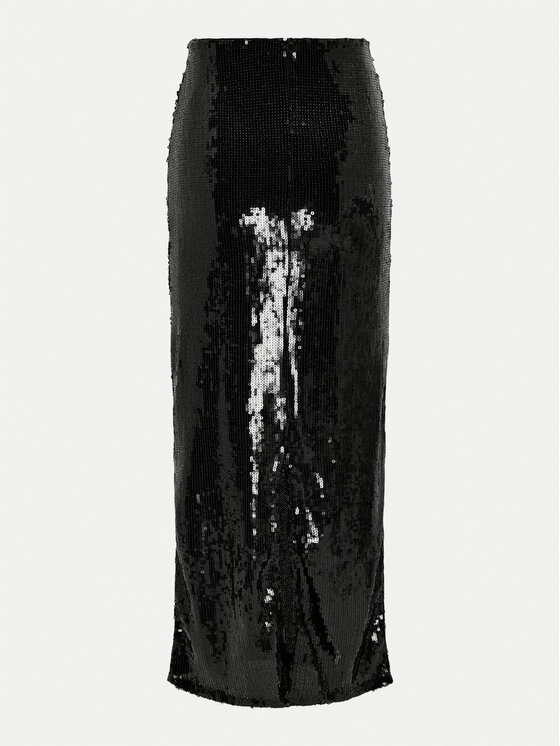 ONLY ONLY Maxi szoknya Mary 15337139 Fekete Regular Fit