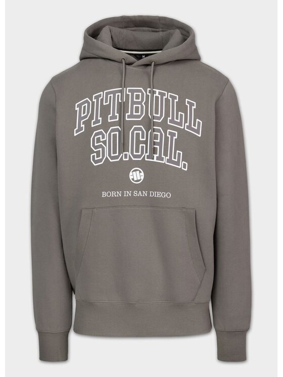 PITBULL PITBULL Bluza SO CAL Brązowy Regular Fit