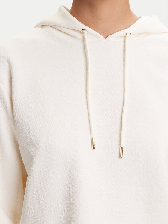 Guess Guess Sweatshirt V5YQ04 KBSL2 Écru Regular Fit