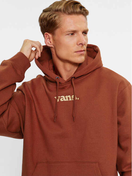 Vans orange sweatshirt sale