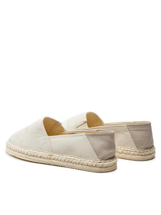 Calvin Klein Jeans Calvin Klein Jeans Espadrilky Espadrille Ml Btw YW0YW01376 Écru