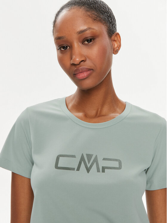 CMP CMP Technisches T-Shirt 39T5676P Grün Regular Fit