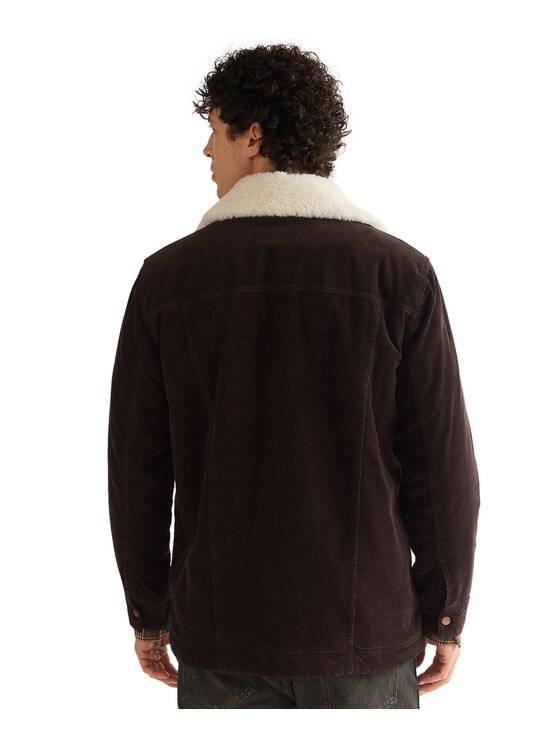 Wrangler Wrangler Kurtka przejściowa 112387067 Brązowy Regular Fit