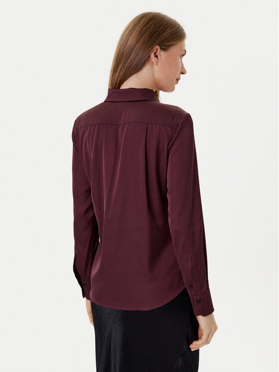 Marella Marella Košeľa Naples 2525116051 Bordová Regular Fit