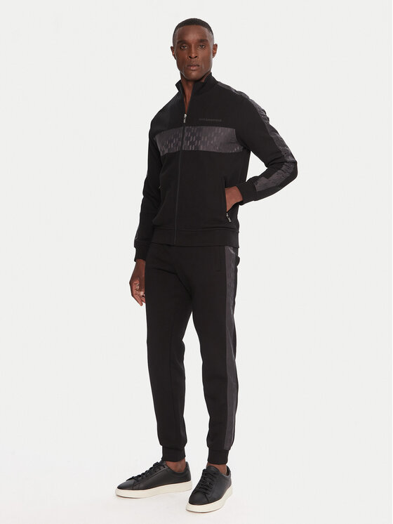 KARL LAGERFELD KARL LAGERFELD Melegítő alsó 705036 554910 Fekete Slim Fit