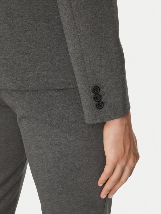 Blend Blend Сако 20716657 Сив Regular Fit