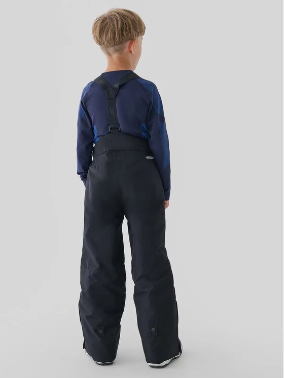 4F 4F Pantaloni da sci 4FJWAW24TFTRM656-20S Nero Regular Fit