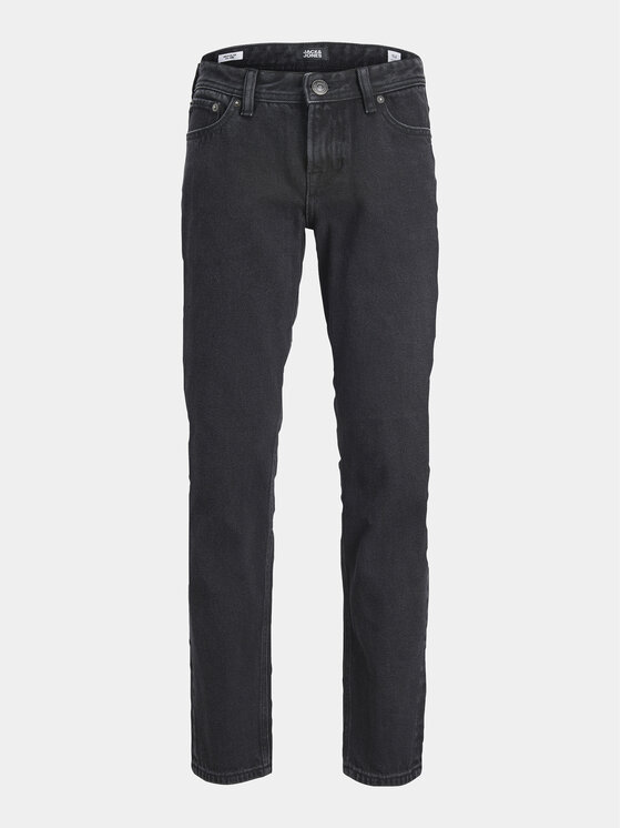 Jack&Jones Junior Jack&Jones Junior Traperice Clark 12237675 Crna Regular Fit