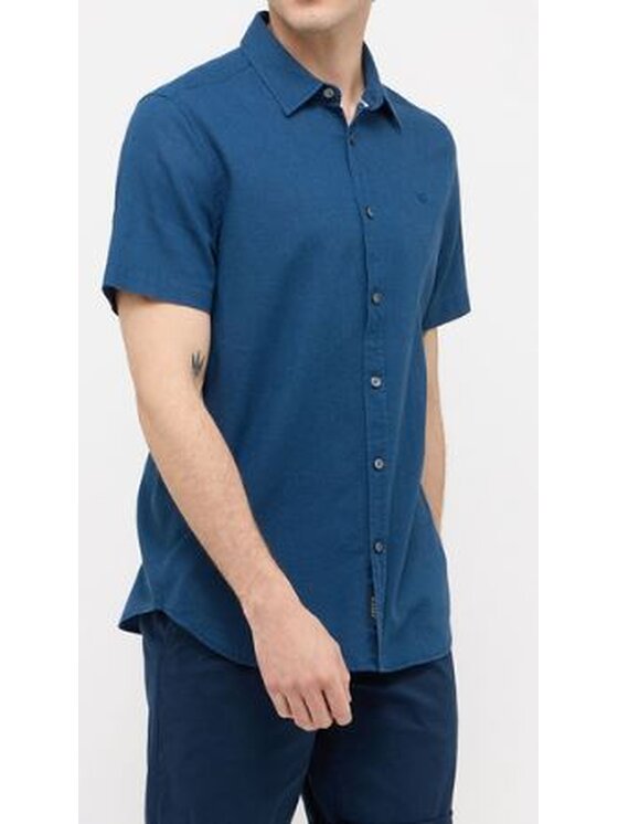 Mustang Mustang Camicia Berkeley Blu scuro Regular Fit