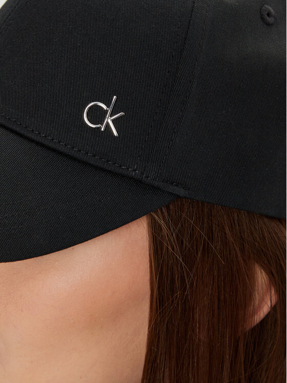 Calvin Klein Calvin Klein Kepurė su snapeliu K60K613102 Juoda