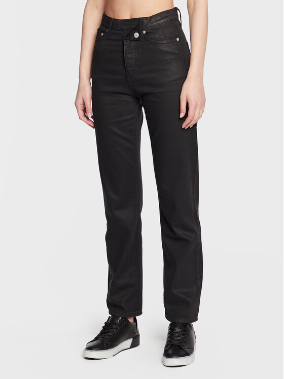 Calvin Klein Jeans Jeans hlače J20J220211 Črna Regular Fit
