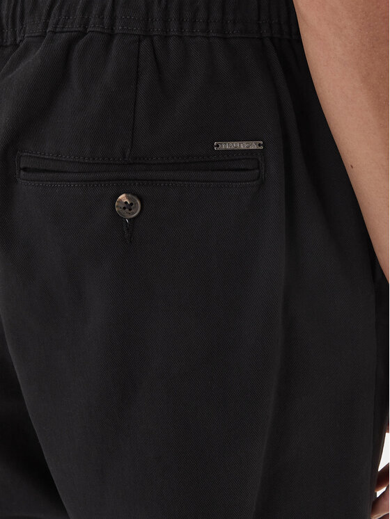 Nautica Nautica Παντελόνι chino Varuna 2 NCC03963 Μαύρο Regular Fit