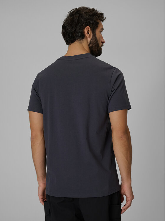 4F 4F T-Shirt casual Szary ciemny Regular Fit