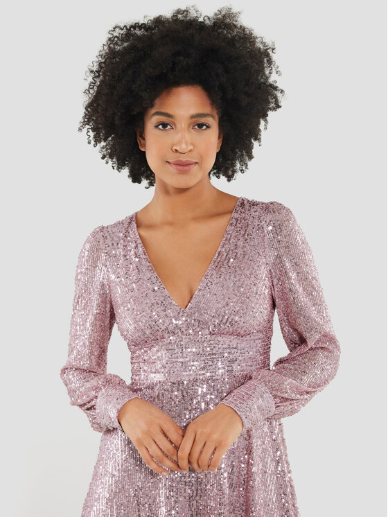 Swing Swing Coctailkleid 5AF01500 Rosa Regular Fit