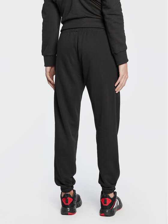 New Era New Era Spodnji del trenirke MLB Foil 60284757 Črna Relaxed Fit