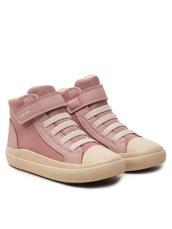 Geox Geox Сникърси J Gisli Girl J464NI 0AU54 C8014 M Розов