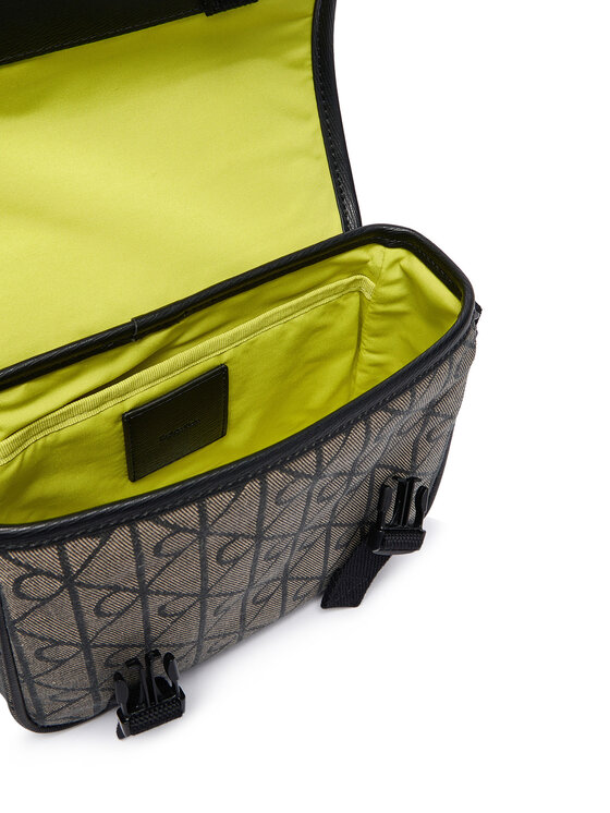 Calvin Klein Calvin Klein Torbica za okrog pasu Mixed Emblem Aop LV04D3451G Bež