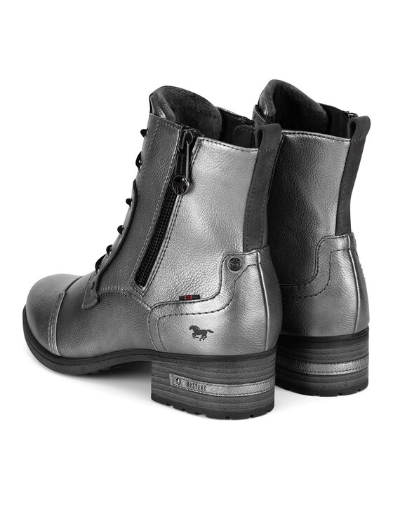 Mustang Mustang Botki 1229-513 Srebrny
