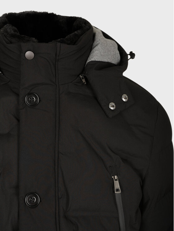 Evenemen Evenemen Kurtka zimowa JOHAN Czarny Slim Fit