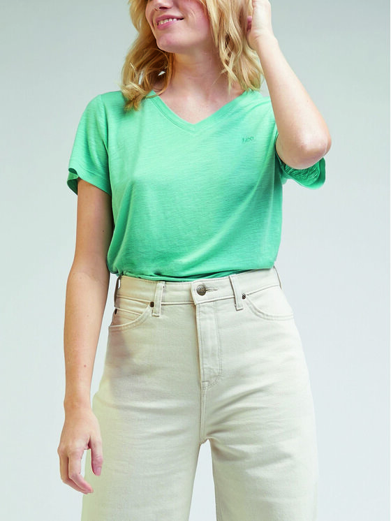 Lee Tricou L41JEN41 Turcoaz Regular Fit