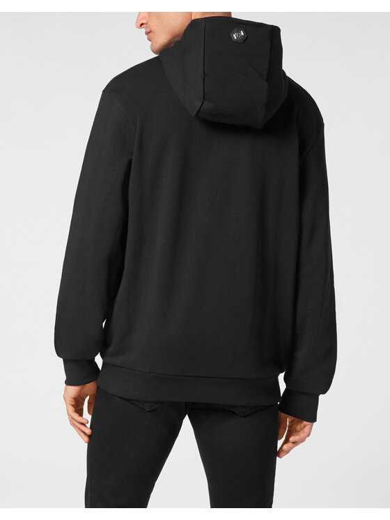 PHILIPP PLEIN PHILIPP PLEIN Mikina 14701 Černá Regular Fit