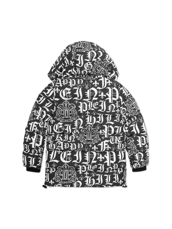 PHILIPP PLEIN PHILIPP PLEIN Kurtka puchowa 20155 Czarny Regular Fit