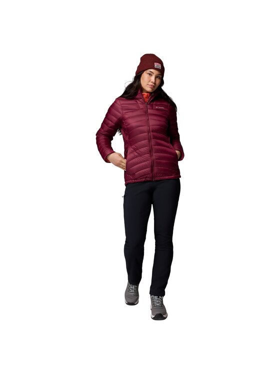 Columbia Columbia Kurtka puchowa 213352 Czerwony Regular Fit