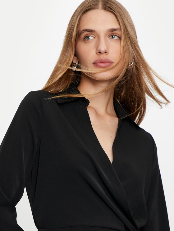 Haveone Haveone Igapäevane kleit AFS-M062 Must Regular Fit