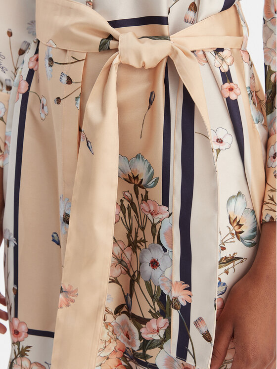 Liu Jo Liu Jo Hemdkleid WA6507 T2555 Beige Regular Fit